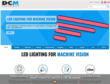 Tablet Screenshot of dcmsistemes.com